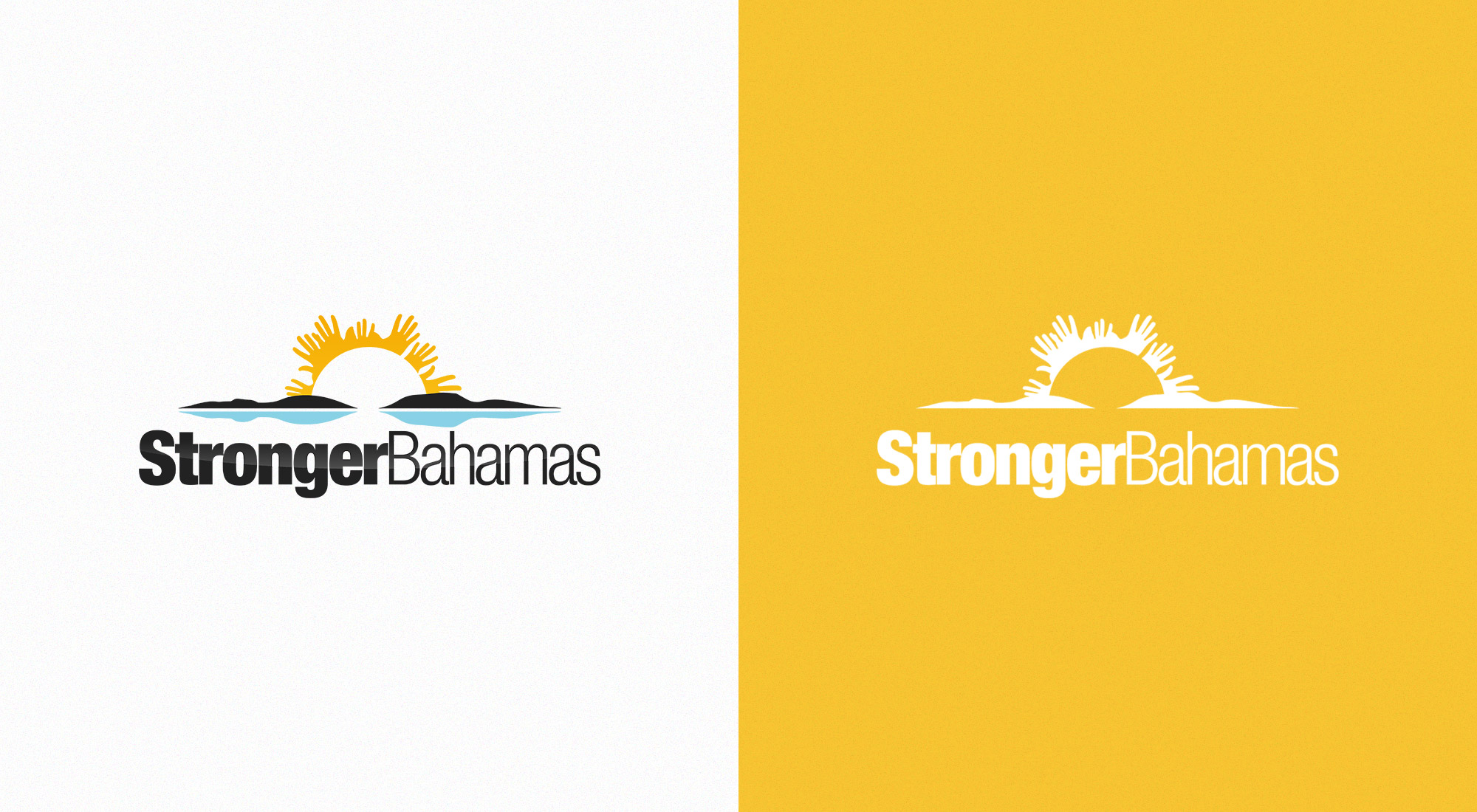 Stronger Bahamas Logo Color Variants