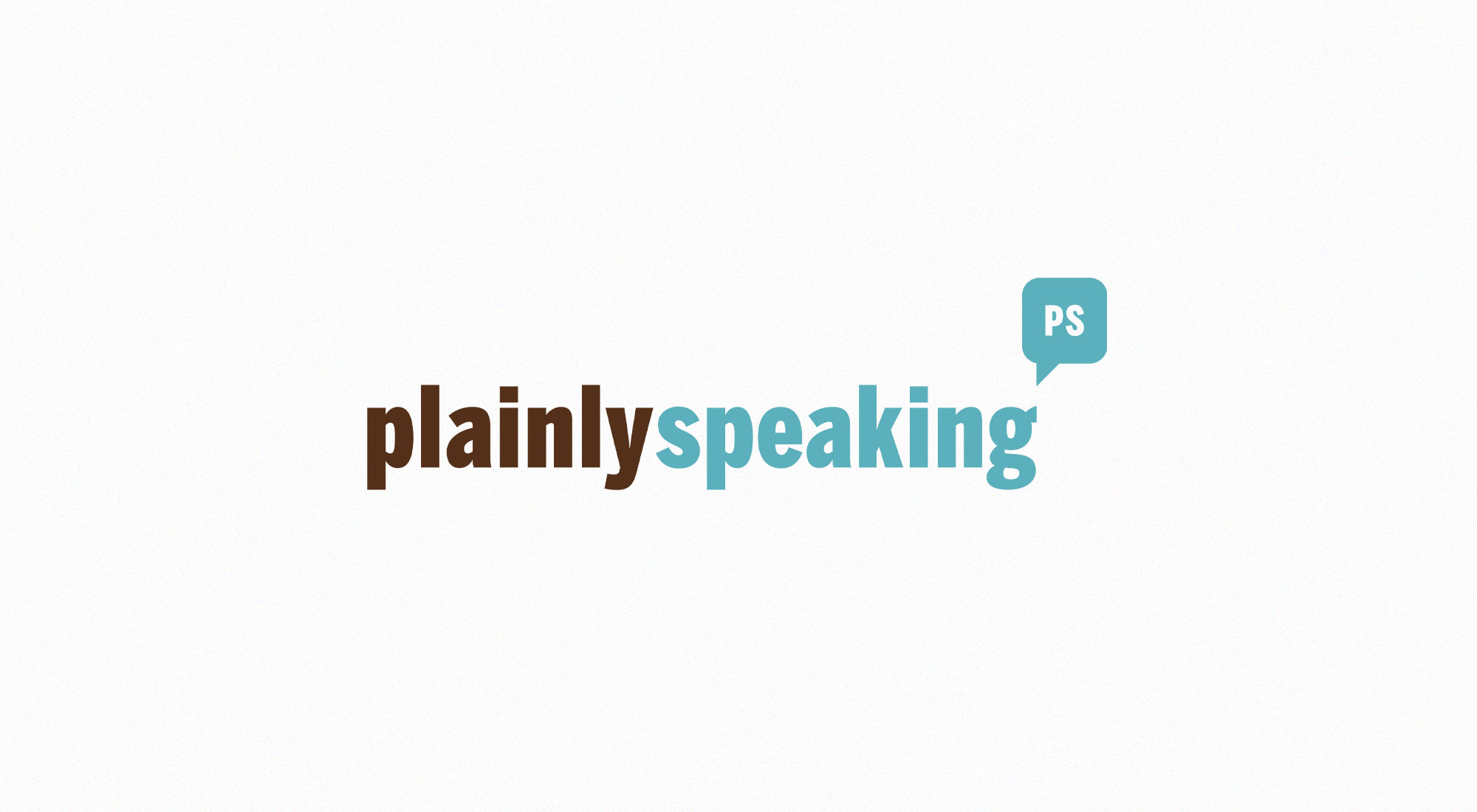 Plainly Speaking Logo site preview