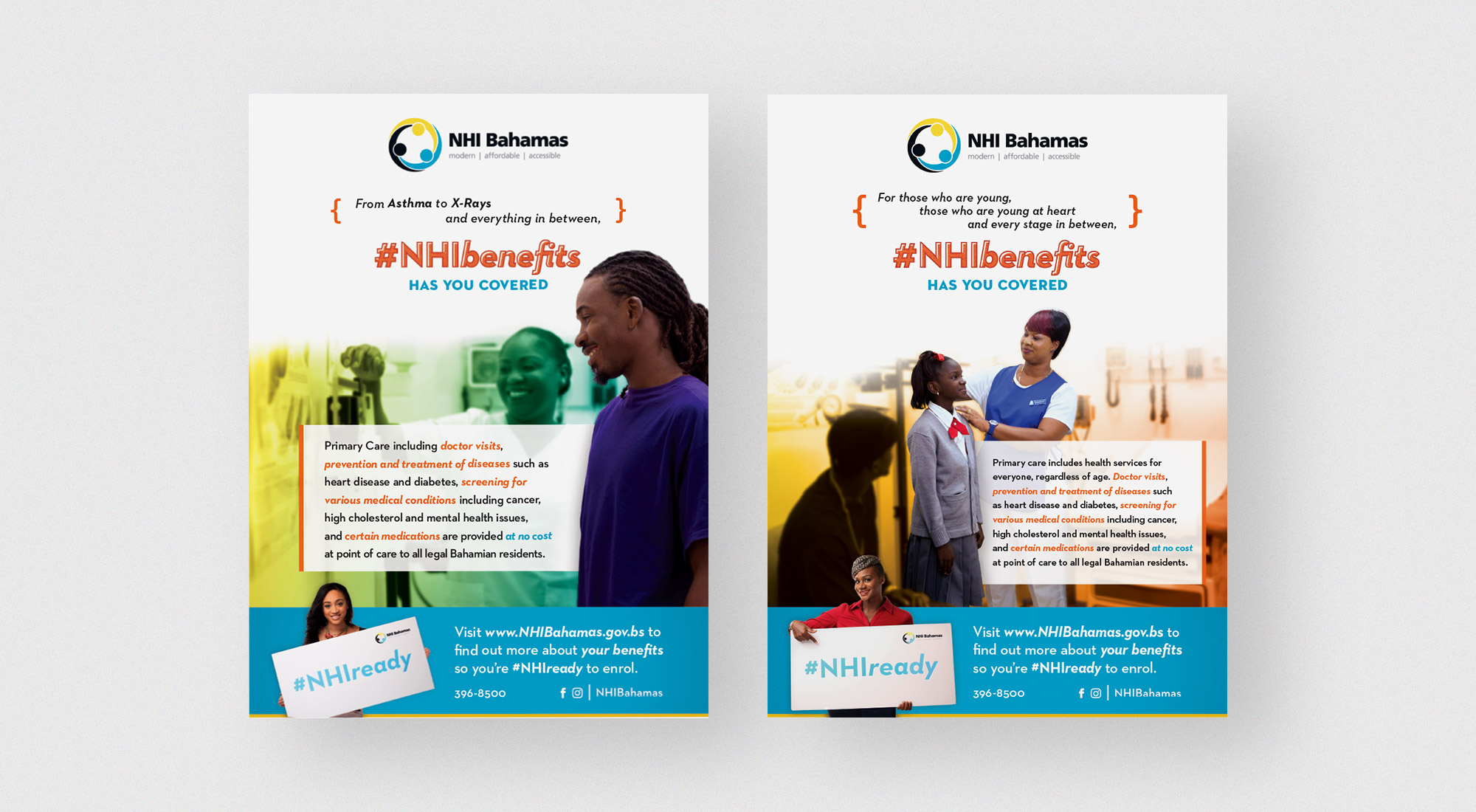 NHI Bahamas Multiple Print Ads