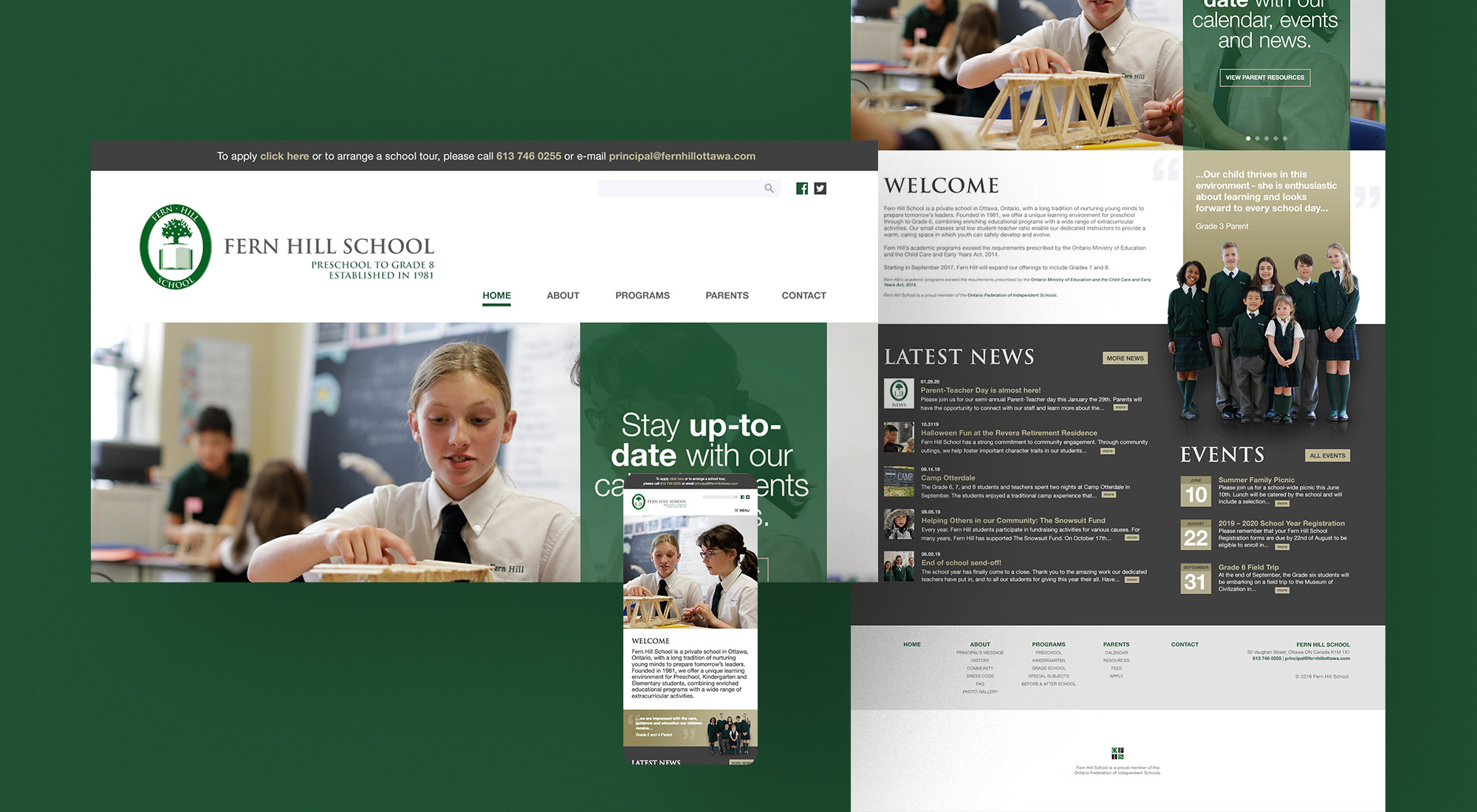 Fern Hill School Logo site preview