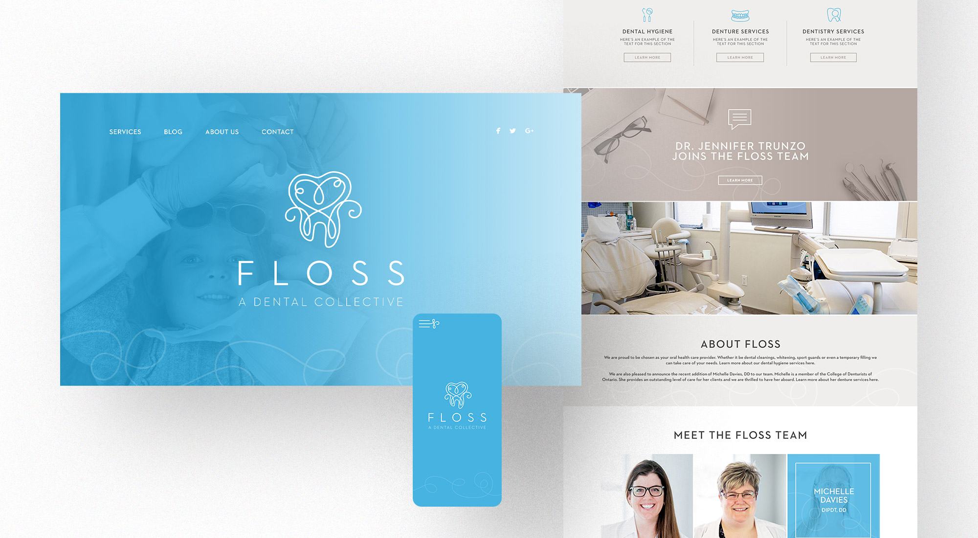 Floss Dental Collective Logo site preview
