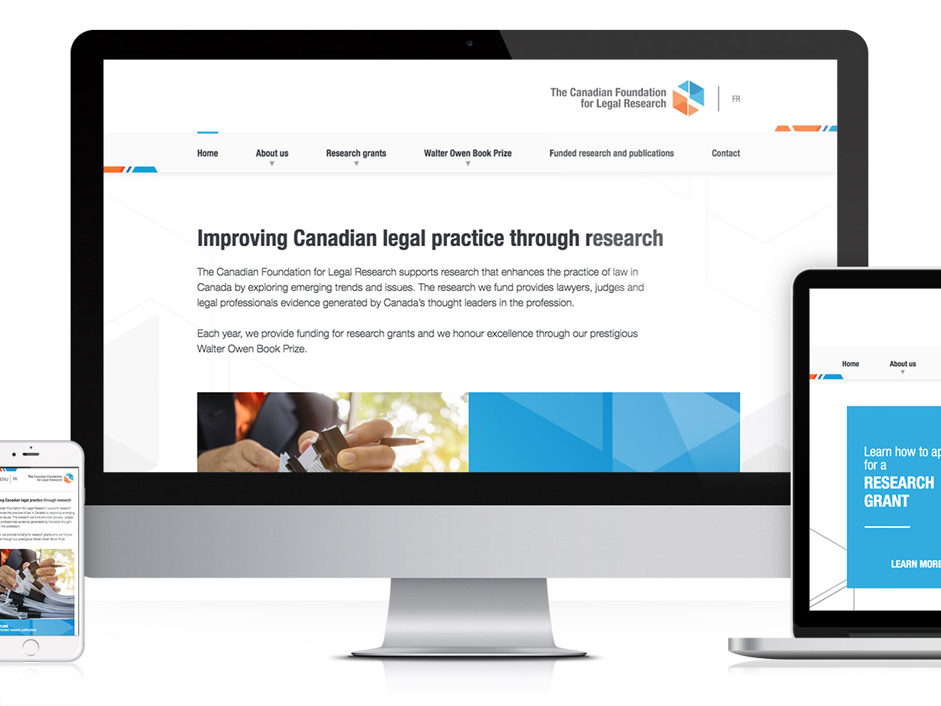 The Canadian Foundation for Legal Research, multi-media responsiveness
